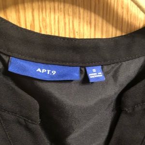 Apt. 9 Black dress with gold detailing